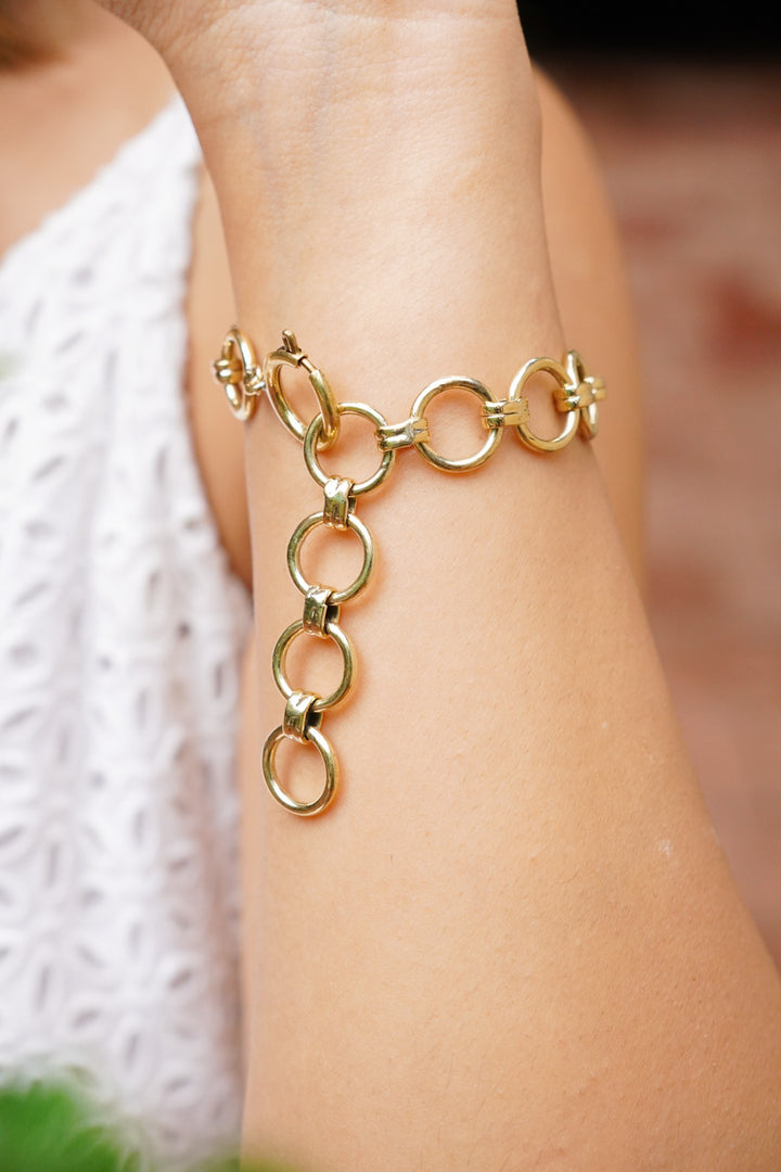 Ganesha charm necklace cum bracelet