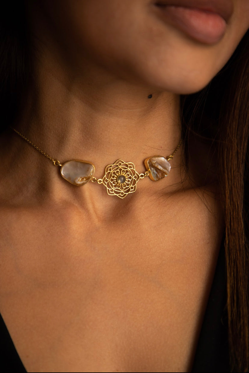 Festive pearl set. Combo of 3 items