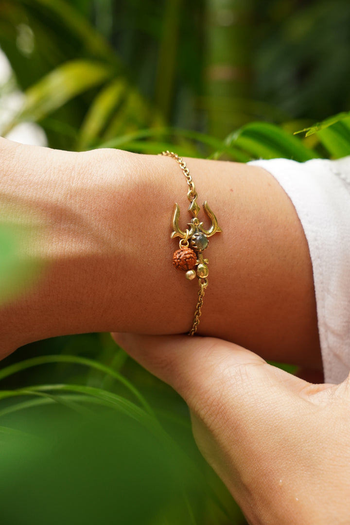 Trishul OM bracelet