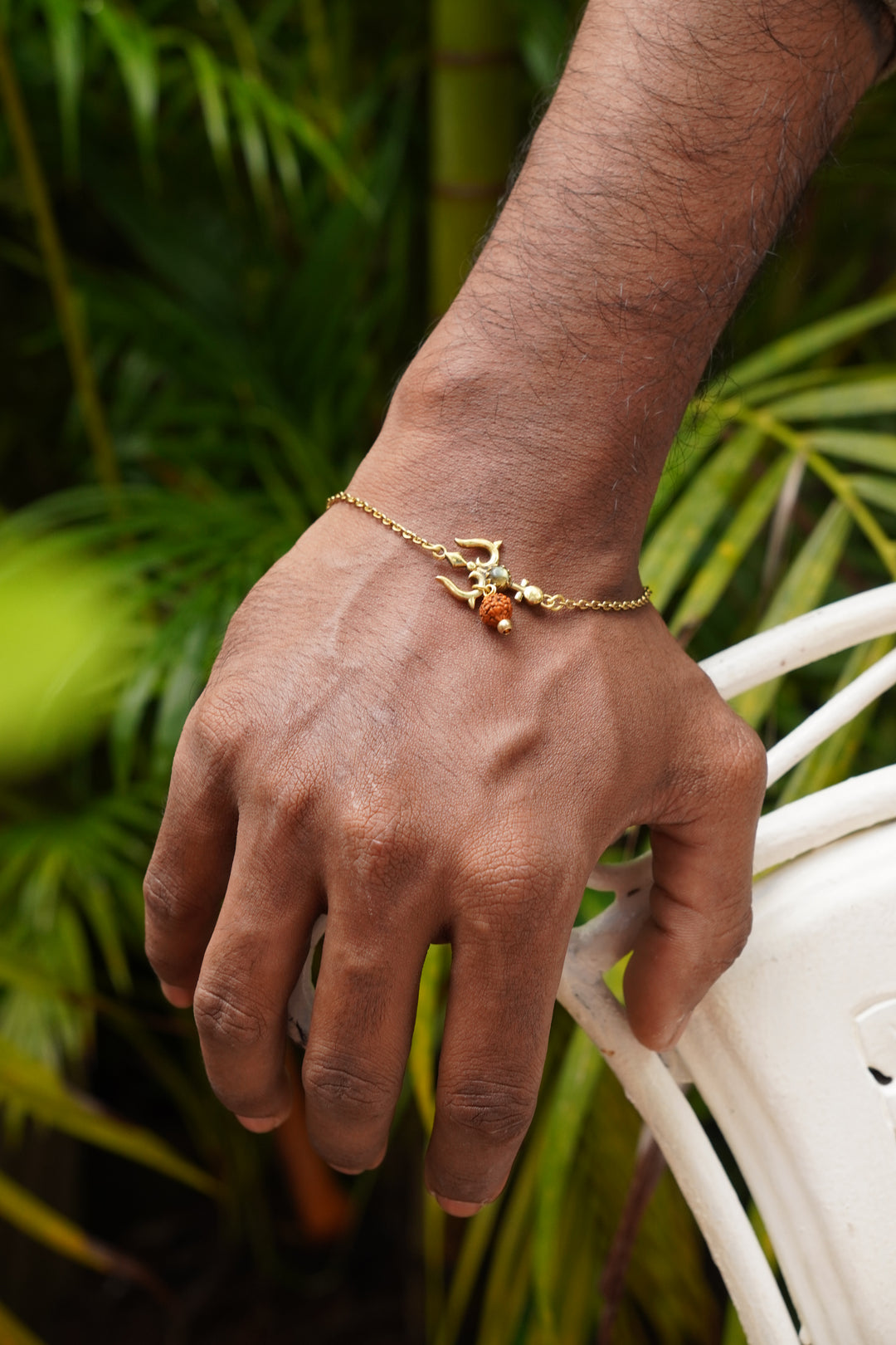 Trishul OM bracelet