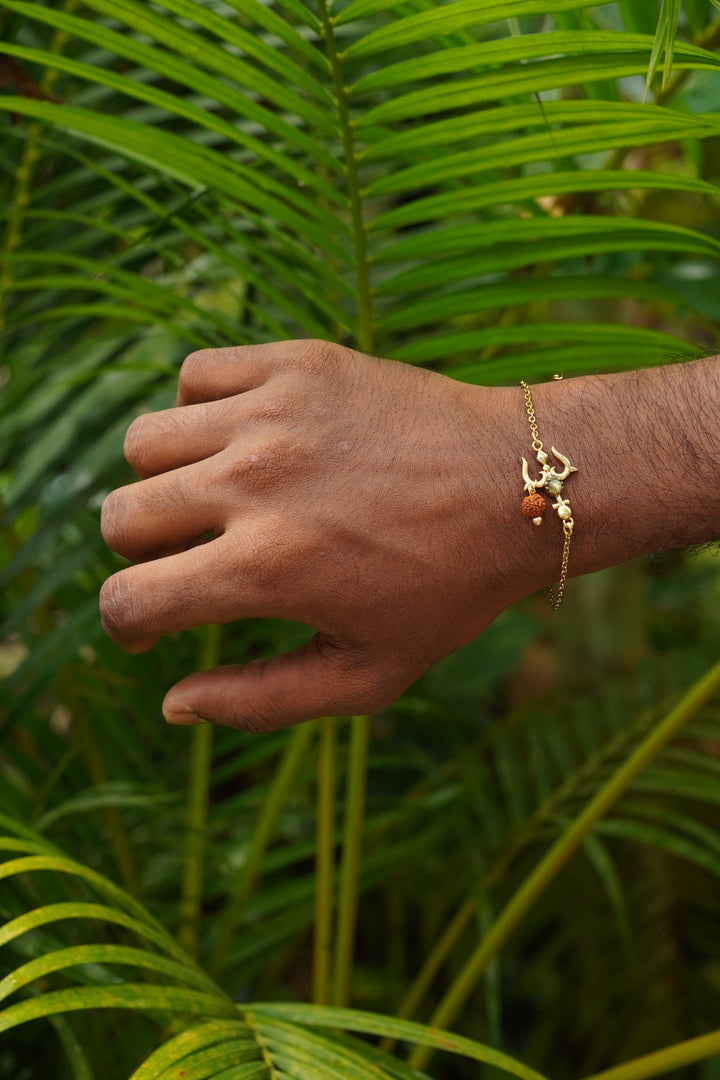 Trishul OM bracelet