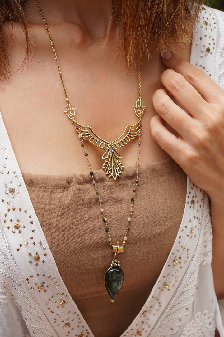 Queen of angels necklace