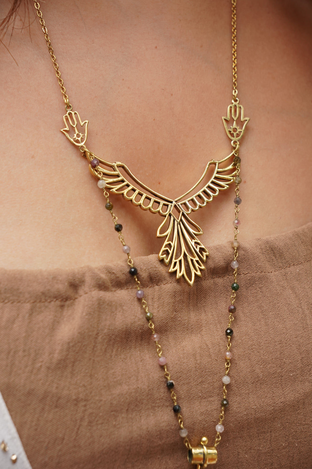 Queen of angels necklace