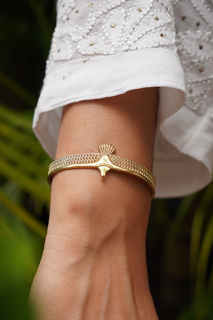 Flying eagle brass kadha