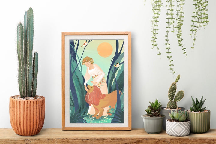 ‘Strength’ Art print for charity