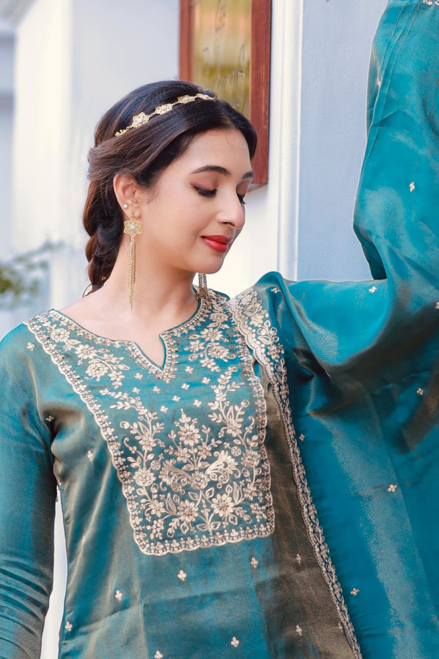 ‘Laila’ tiara. Hair band, necklace & choker- all in one with back tie string