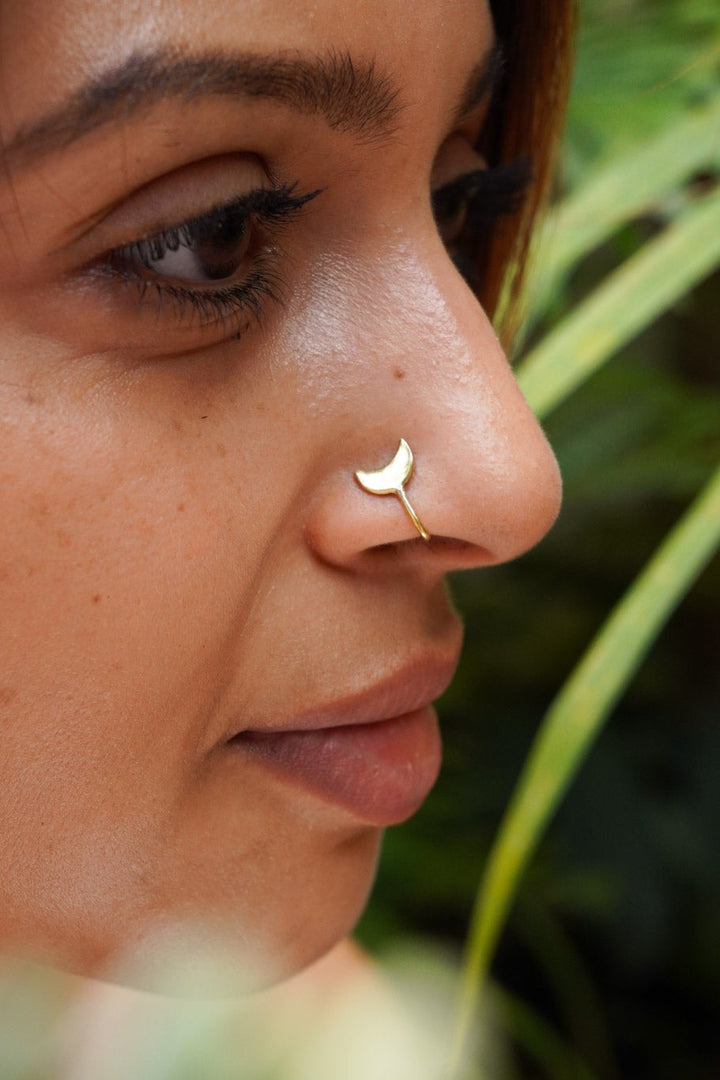 Chaand brass press pin- non piercing