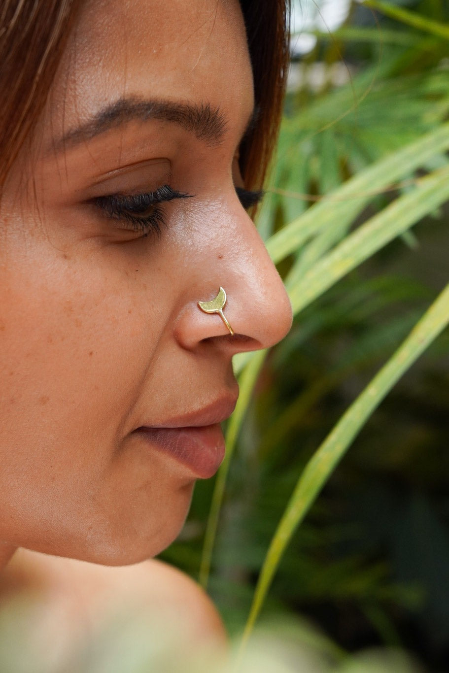 Chaand brass press pin- non piercing
