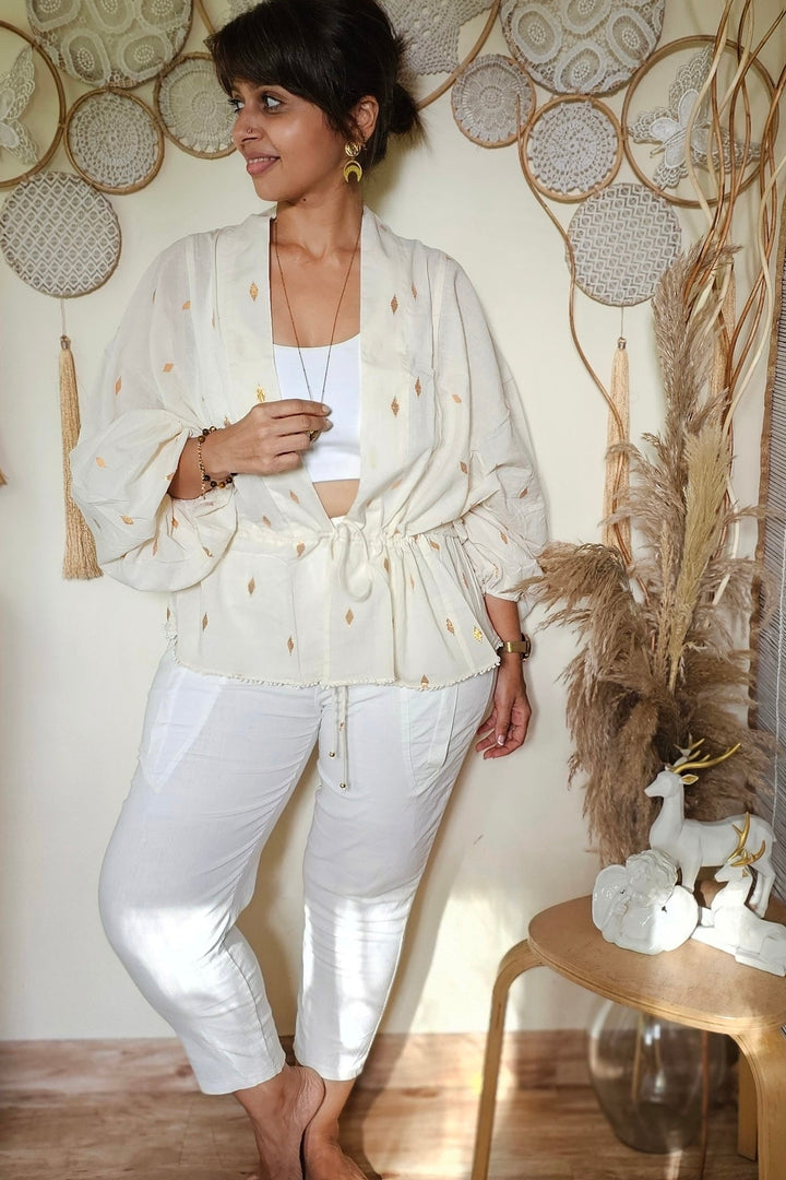 Ivory short jacket