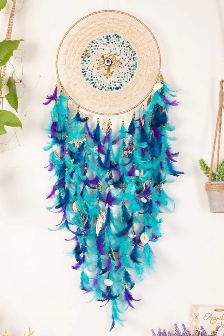 Royal evil eye dreamcatcher