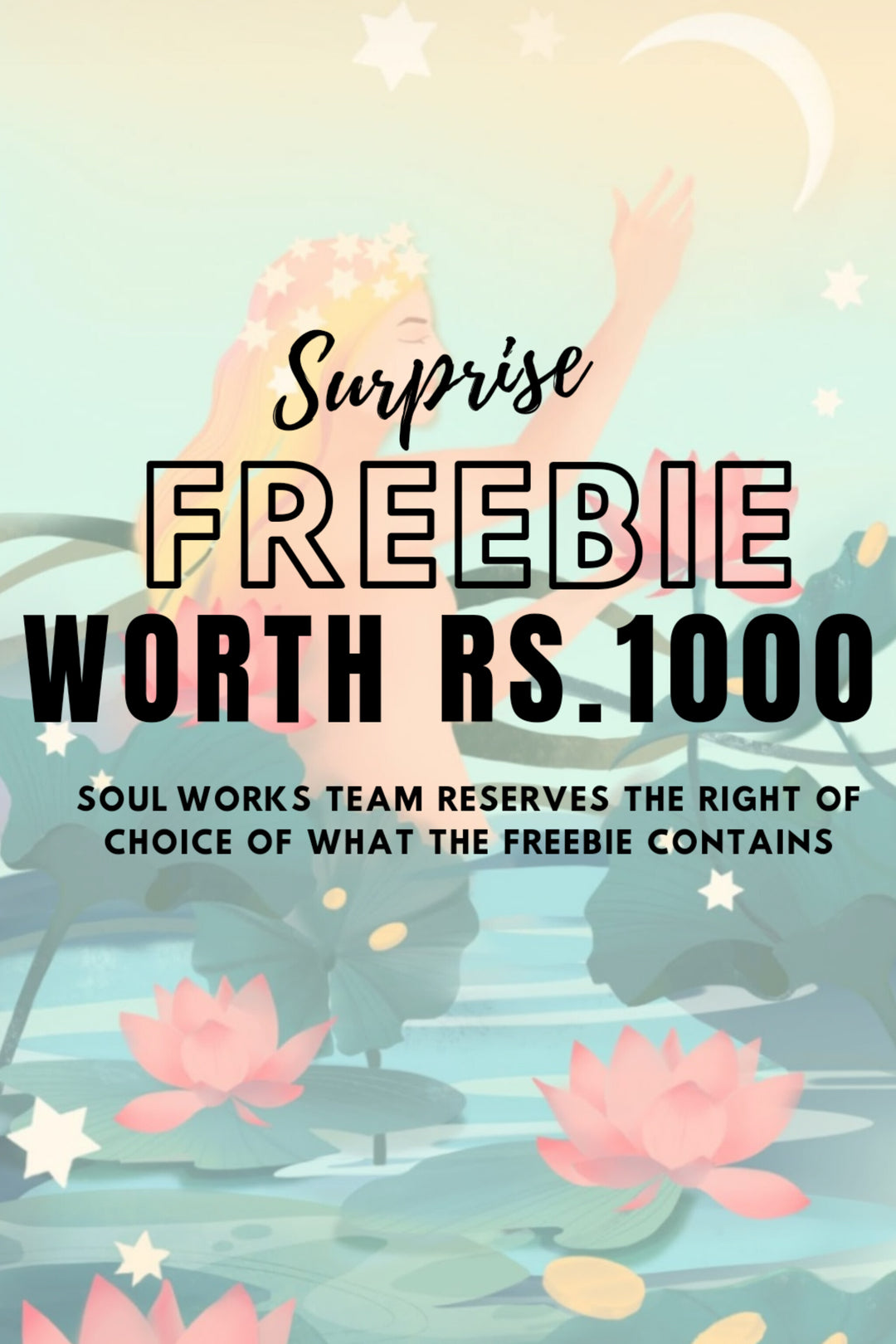 Surprise freebie worth rs 1000