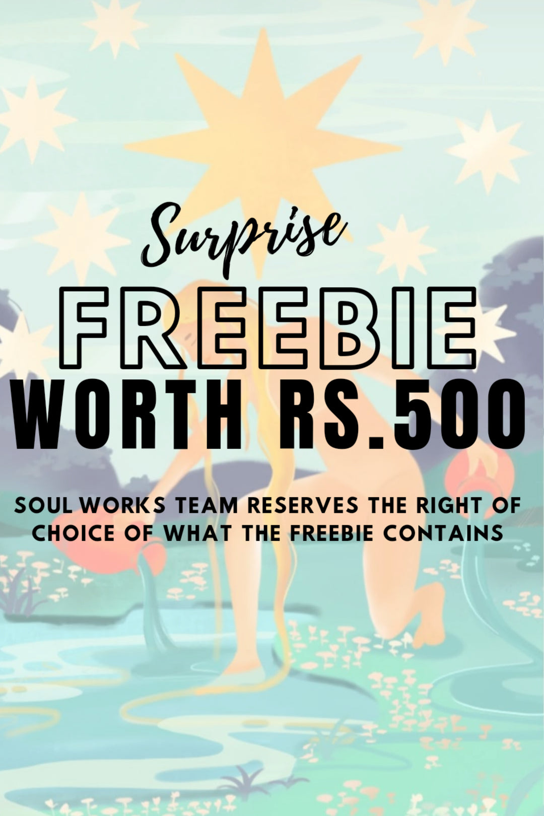Surprise Freebie worth rs 500