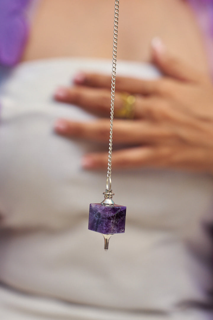 Amethyst pendulum