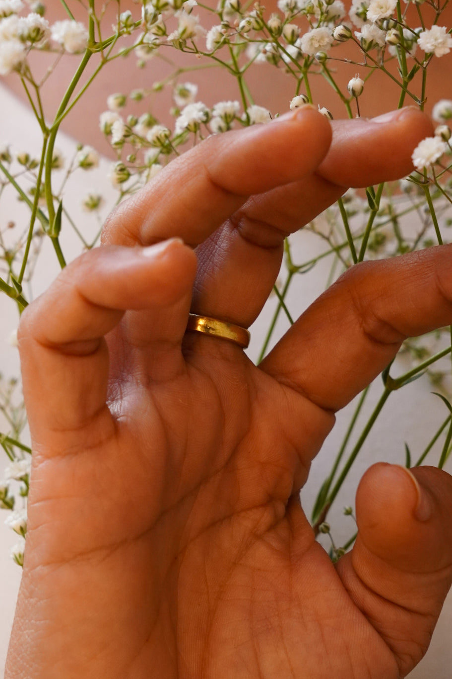 Fly fly butterfly ring