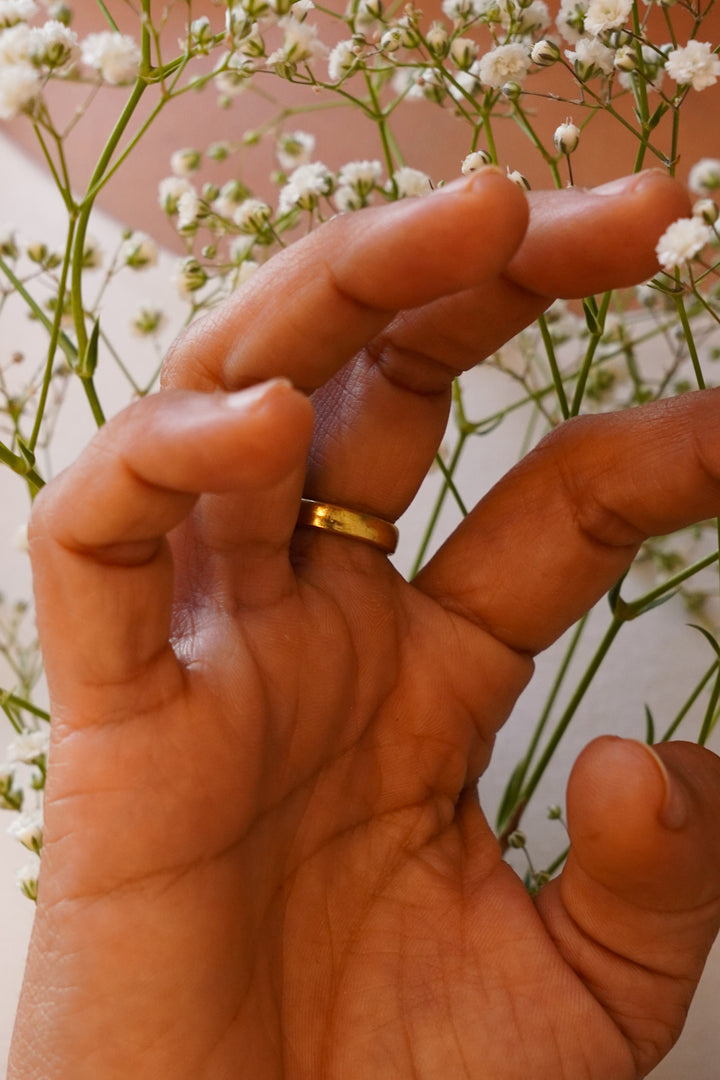 Fly fly butterfly ring