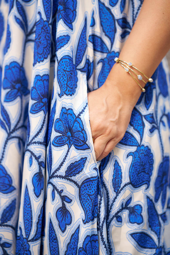 Ambrosia free size dress in Viscose silk