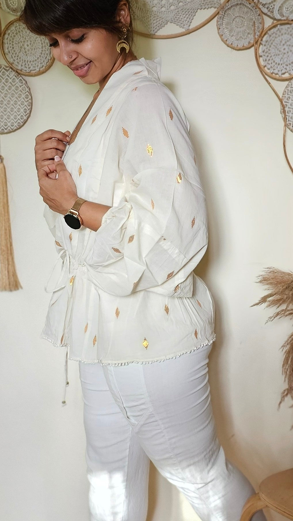 Ivory short jacket