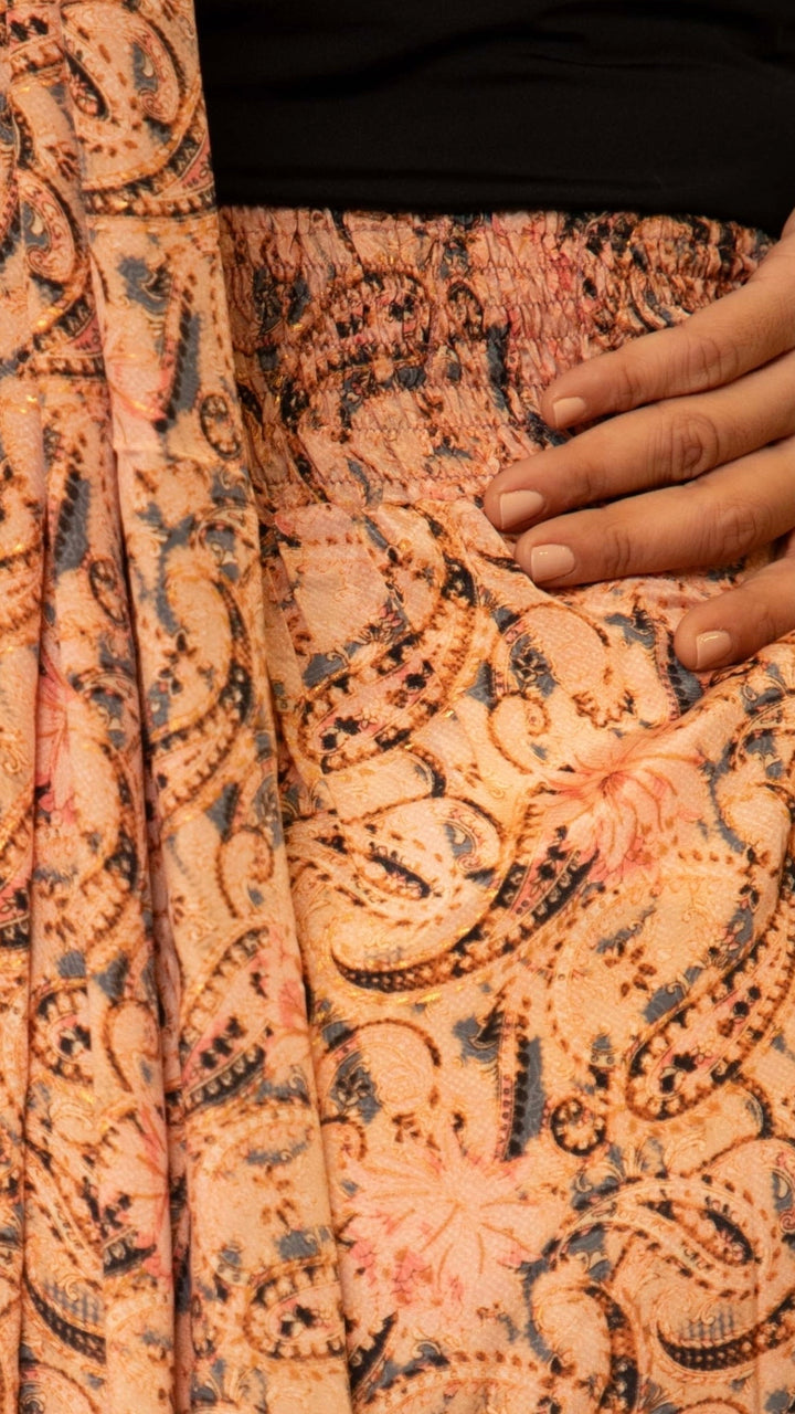 Reeva: pre draped saree dhoti with blouse