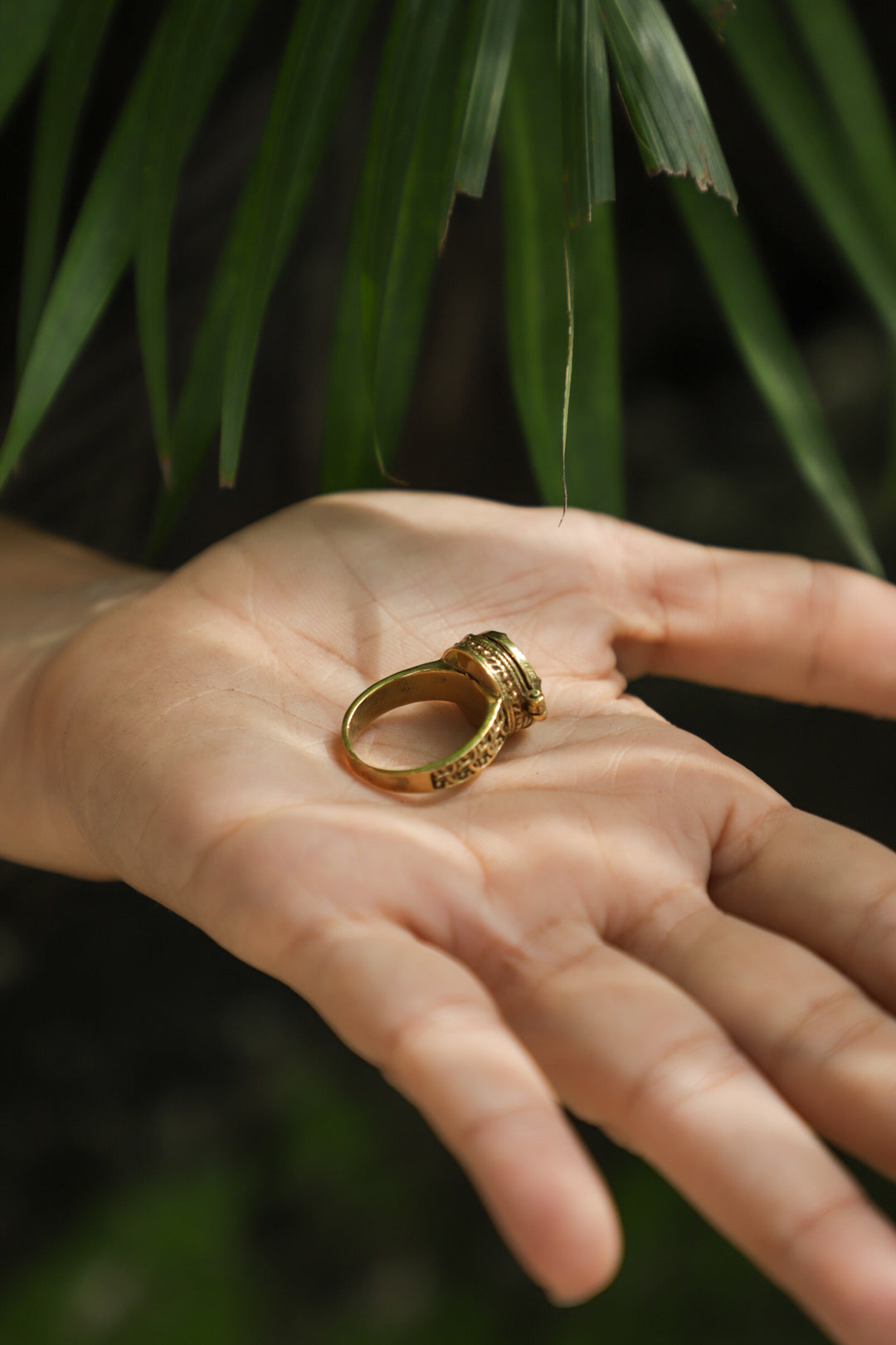 Celtic star ring.