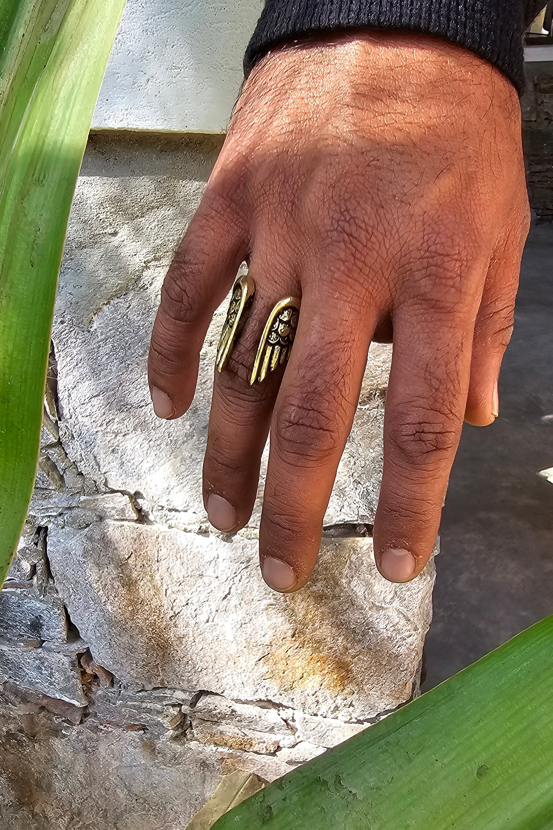 Angel Adjustable Ring men’s collection. Size 5-7