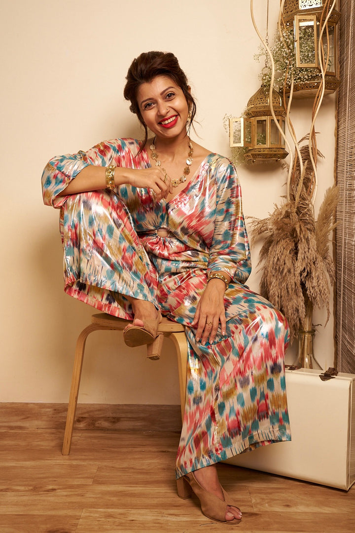 Zeenat jump suit.