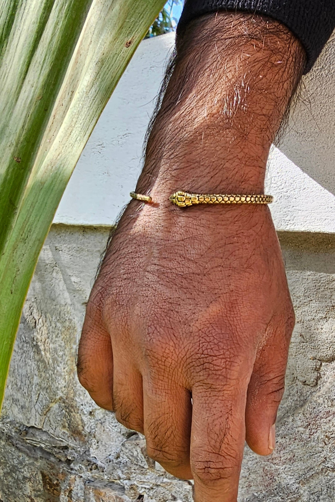 Kundalini Brass Kadha - mens collection.