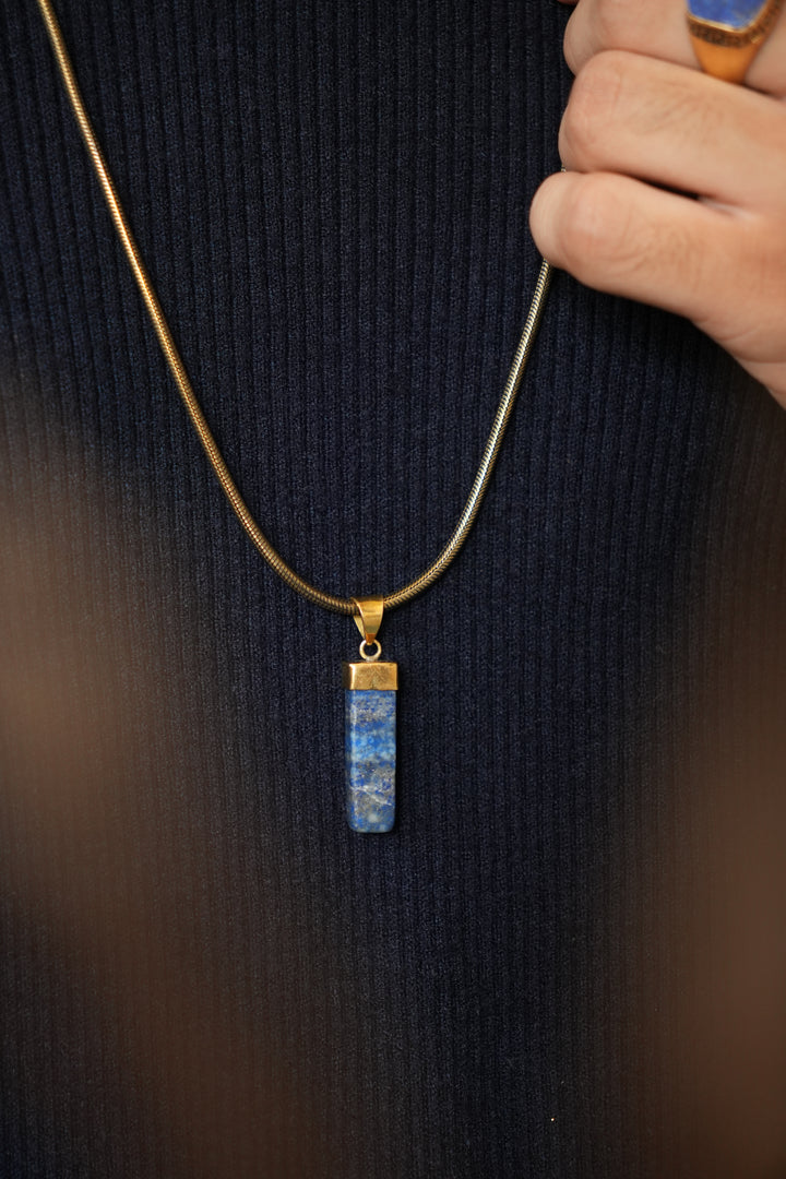 Lapis necklace- men’s jewellery