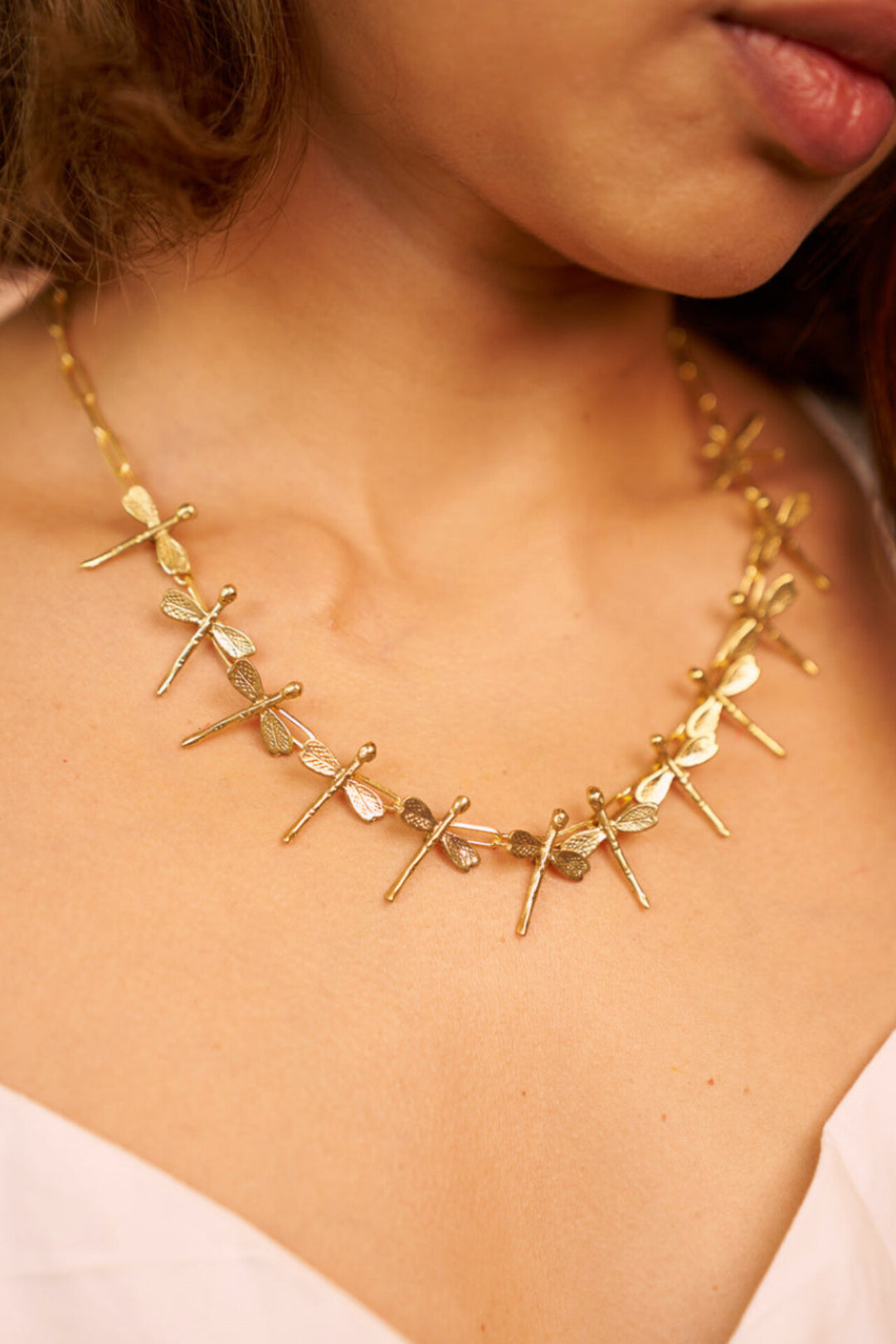 Drops of Dragonfly necklace