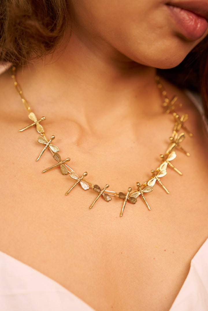 Drops of Dragonfly necklace
