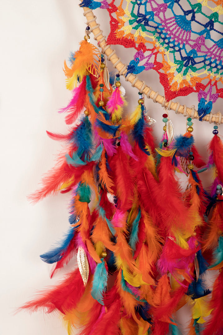 Integrated Seven Chakra Dreamcatcher.