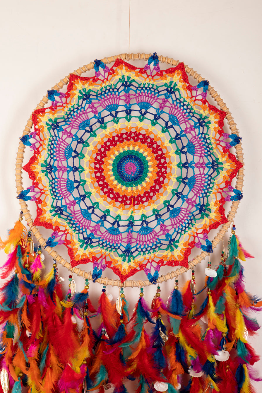 Integrated Seven Chakra Dreamcatcher.