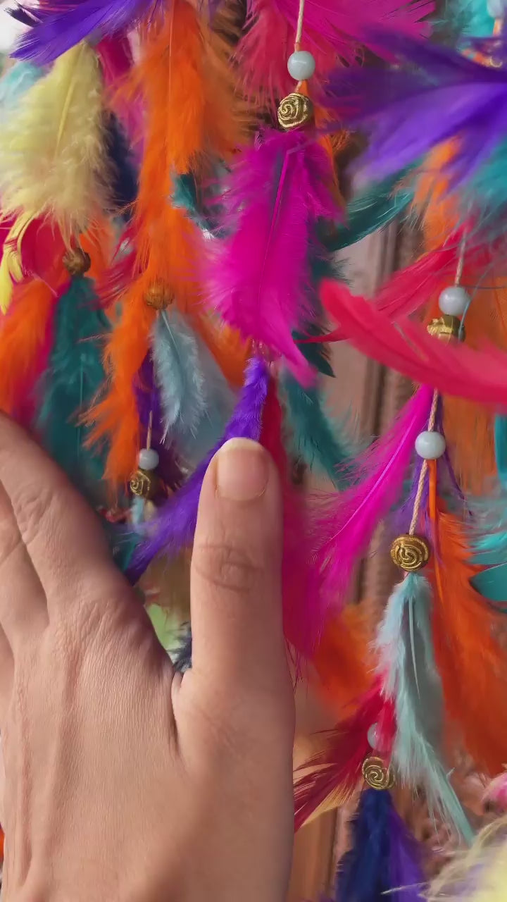 Integrated Seven Chakra Dreamcatcher.