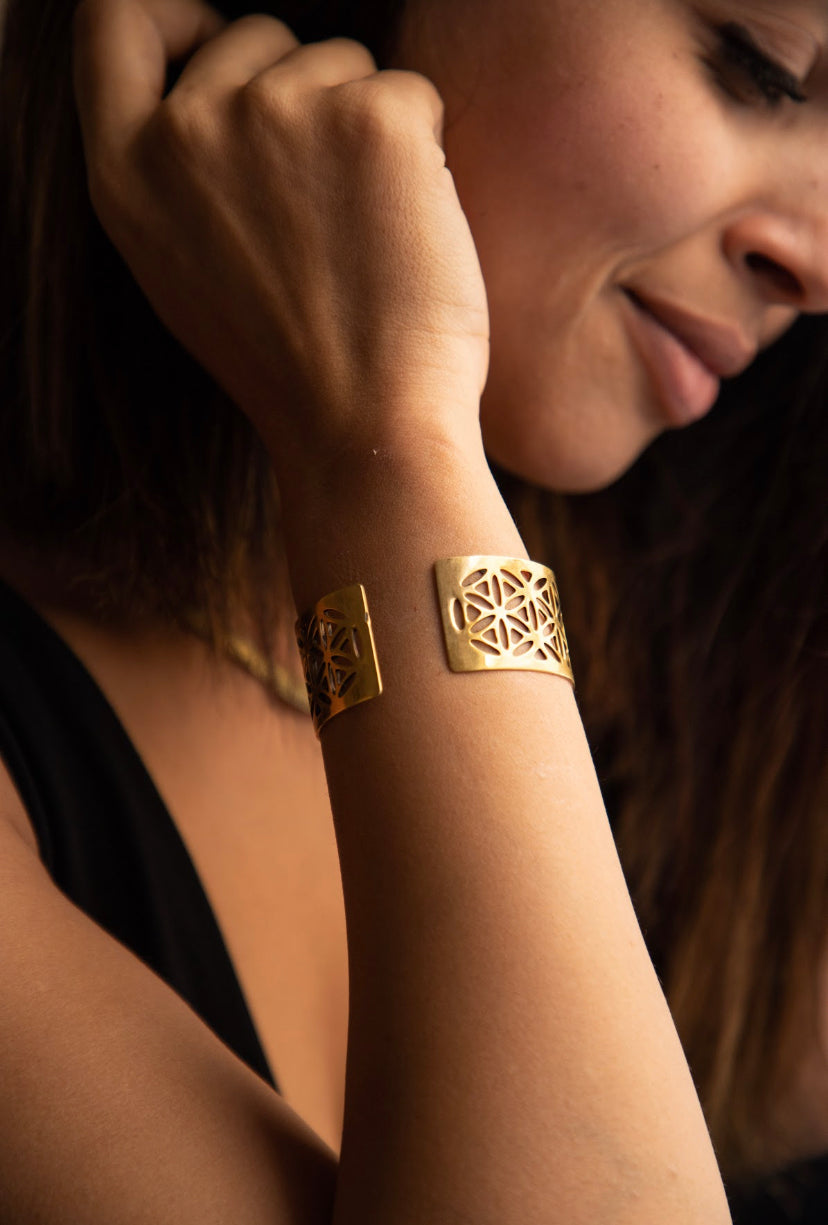 Eye of tiger + tree of life ring + flower of life kadha combo
