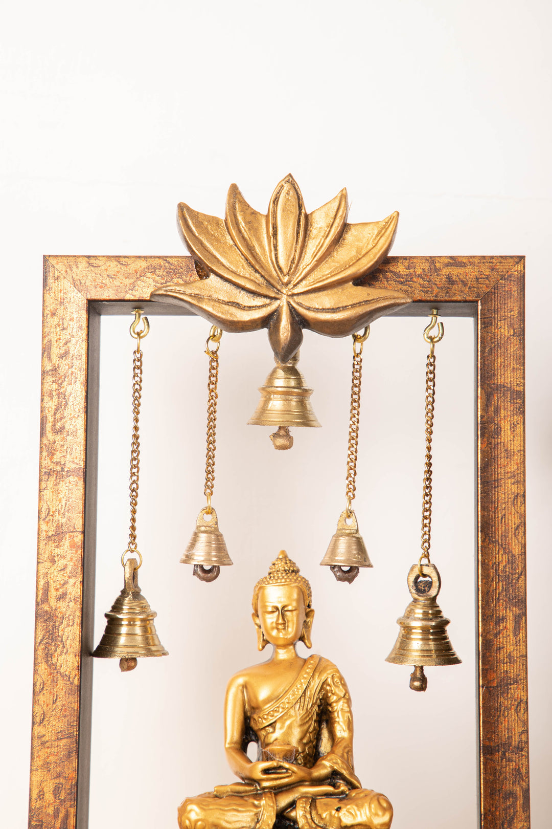 Meditating Lotus Fibre Buddha Temple