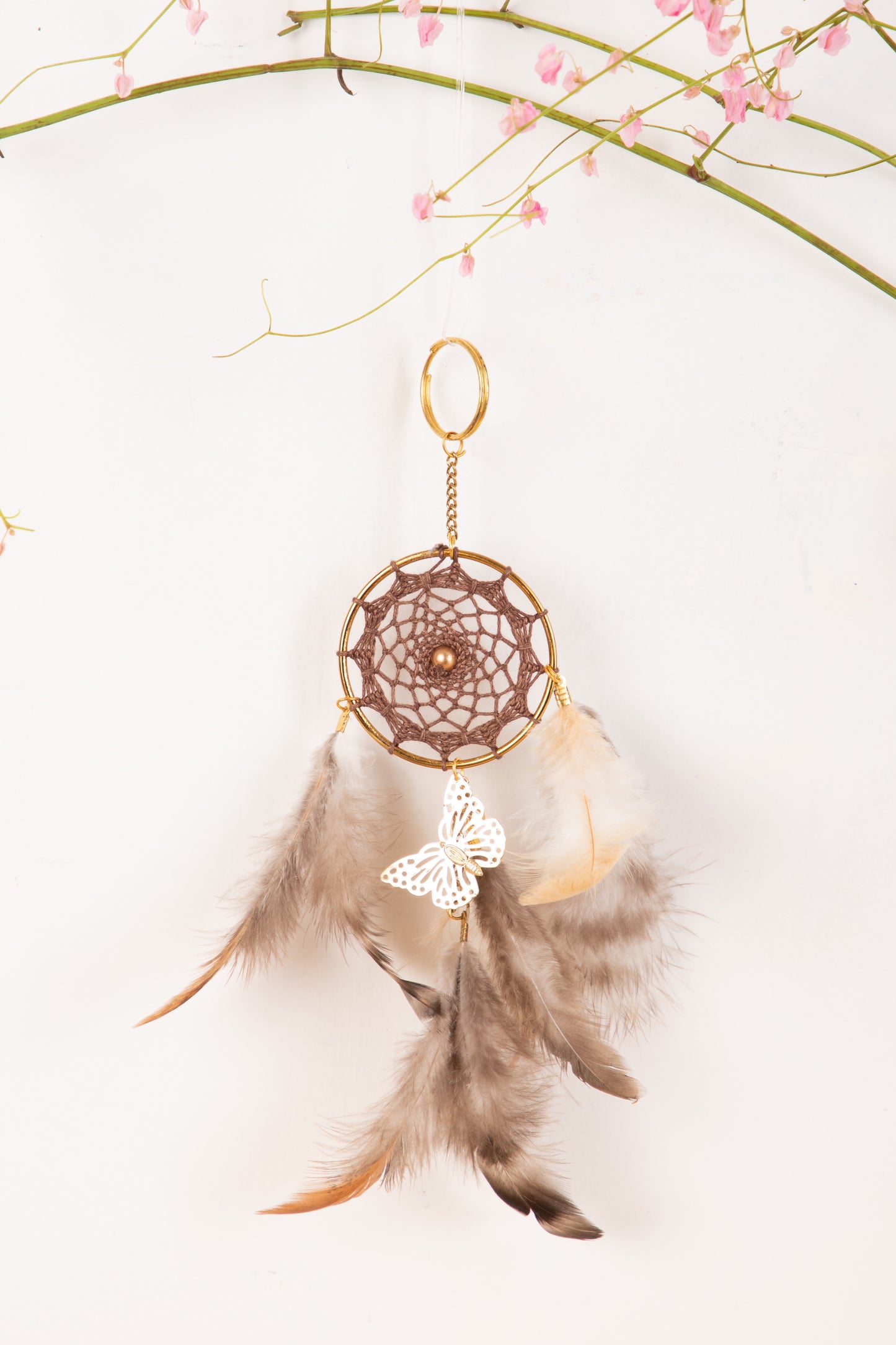 Caramel nude keychain