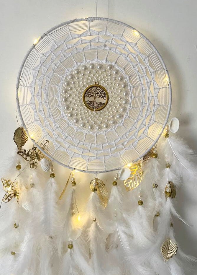 Pearl Bliss Dream Catcher