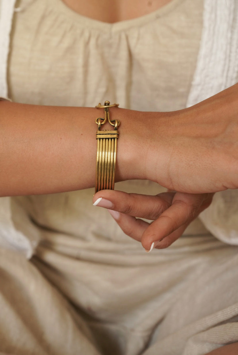 Stackable Brass kadha
