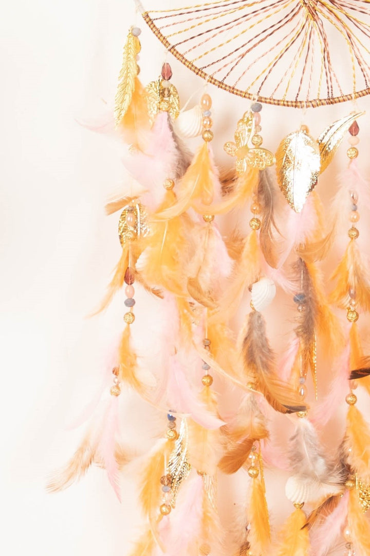 Pink Blossom Tree Of Life Dreamcatcher