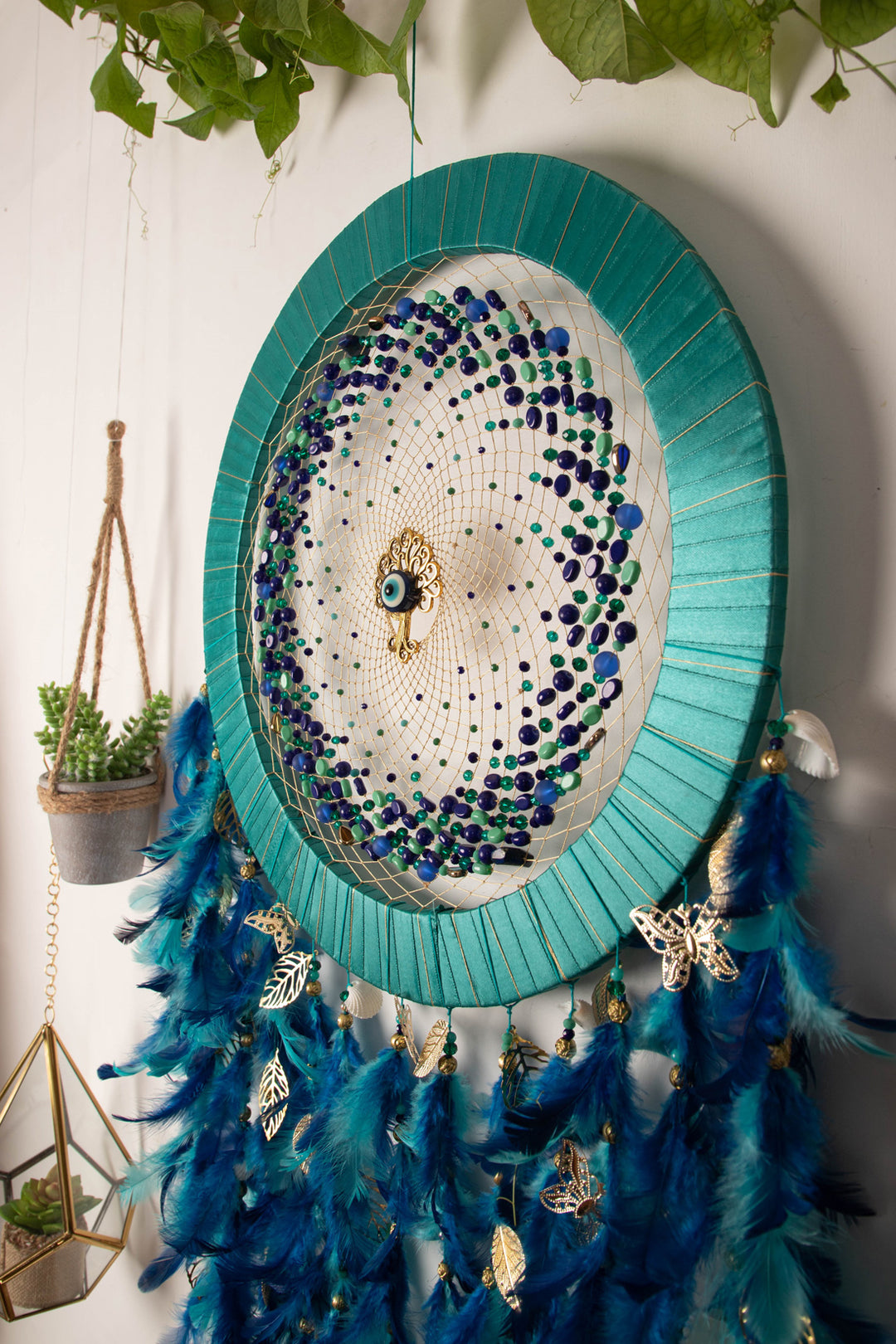 Blue Gypsy Dreamcatcher
