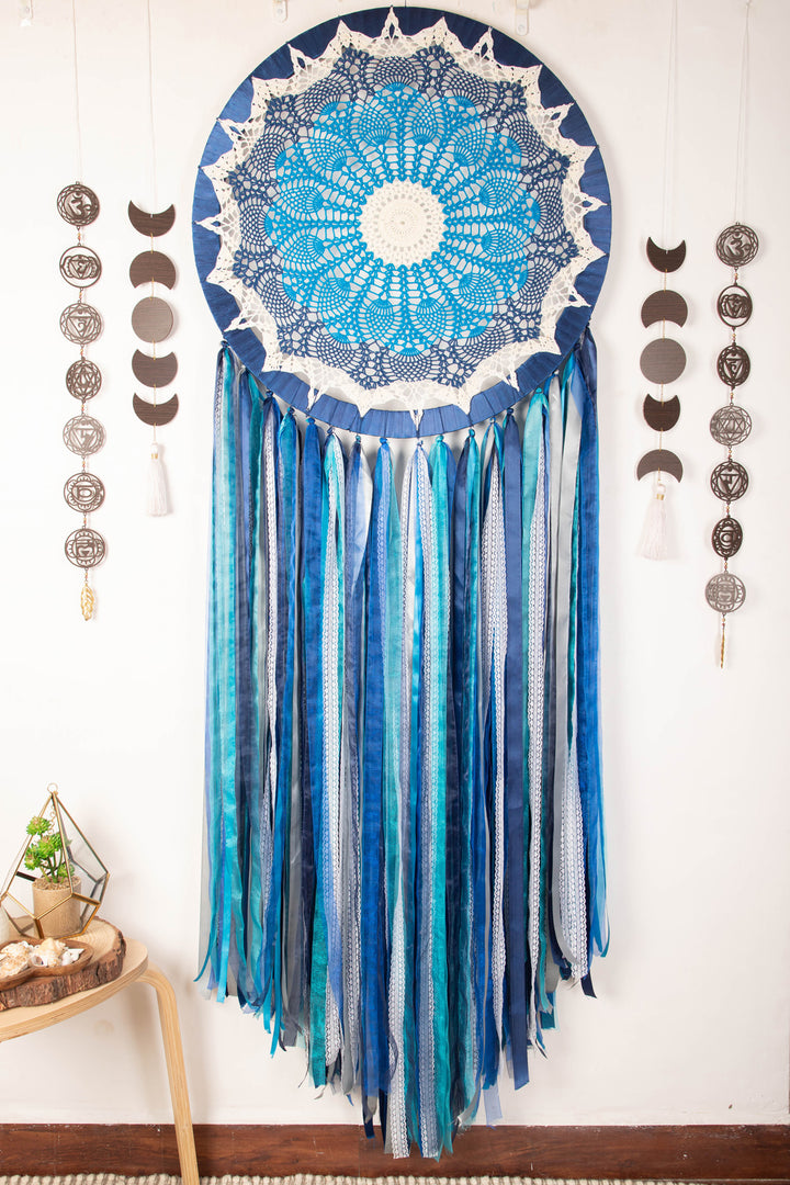 Royal Blue Giant Dreamcatcher- Pre Order
