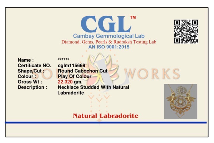 Unicorn short necklace -pre order