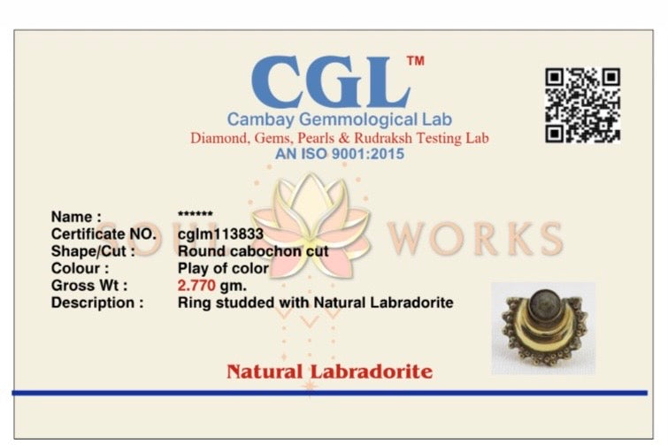 Moon Brass Ring. Adjustable size. Size 5-7