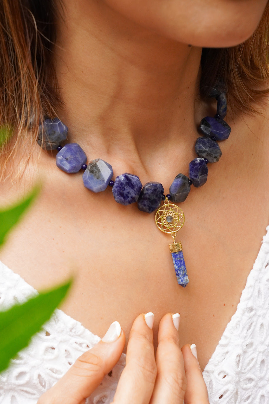 Lapis lazuli necklace