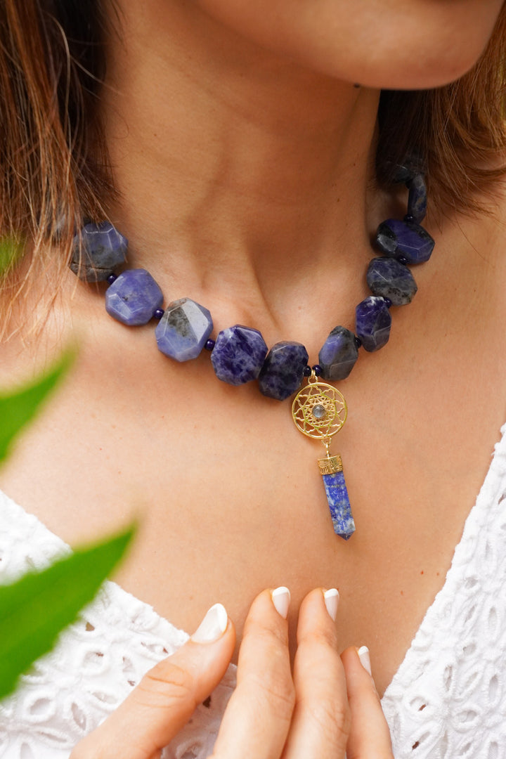 Lapis lazuli necklace
