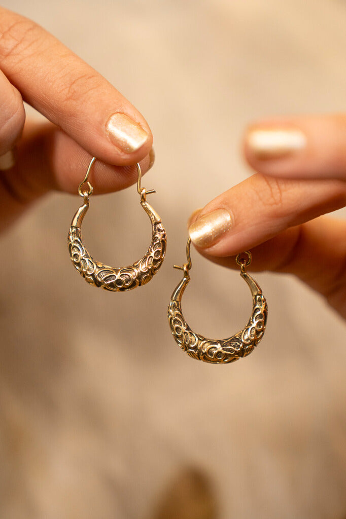 Nomadic Hoops Brass Baali
