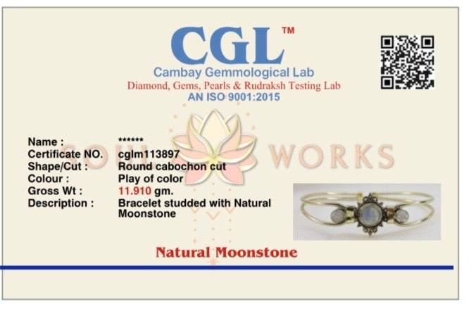 Moonstone Simona bangle