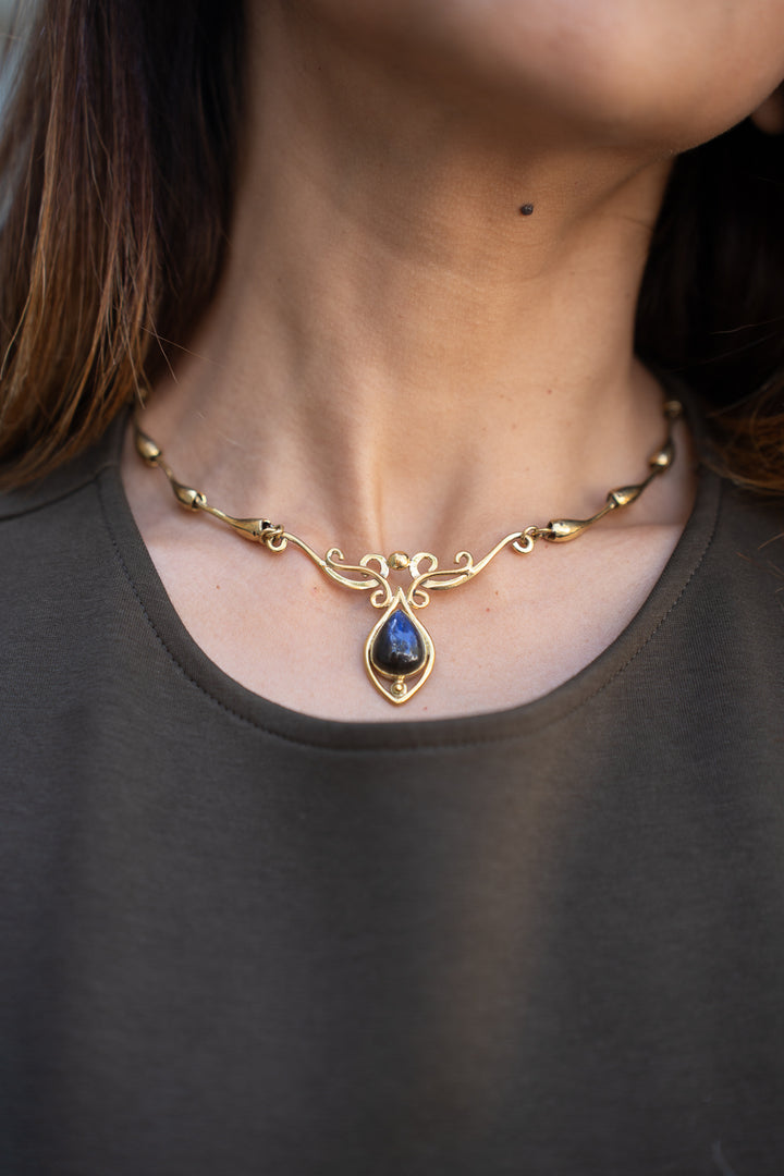 Ocean Soul Labradorite Necklace