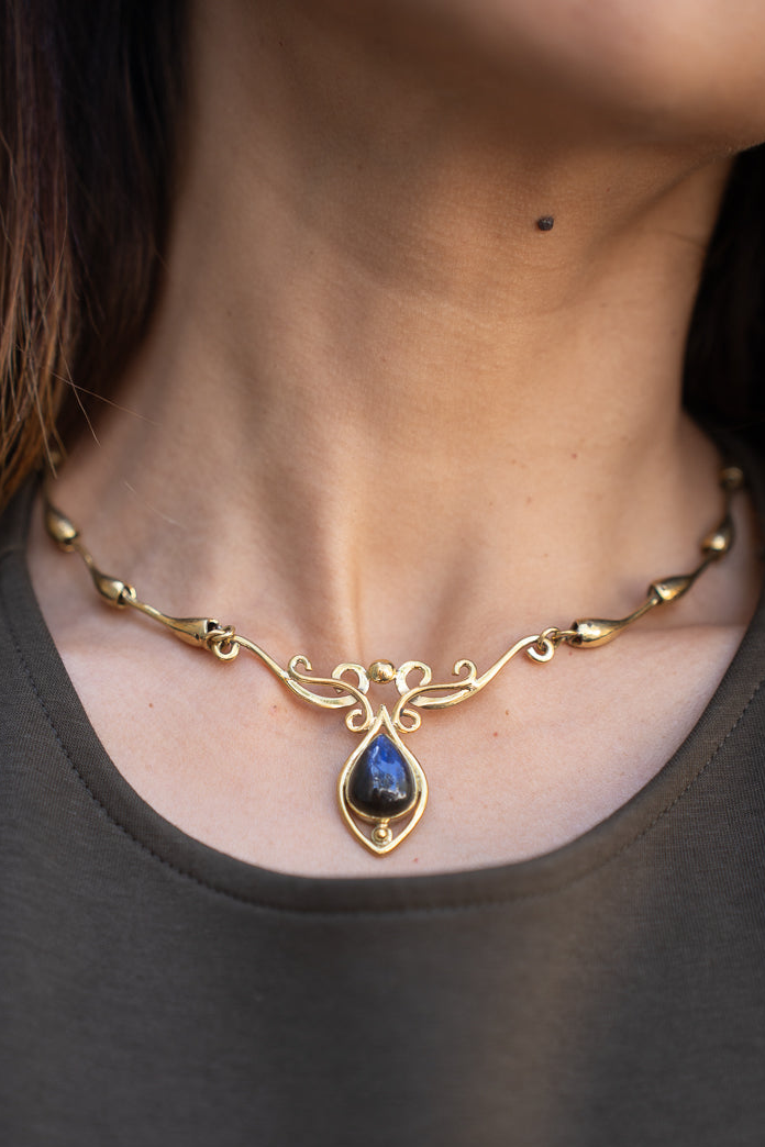 Ocean Soul Labradorite Necklace