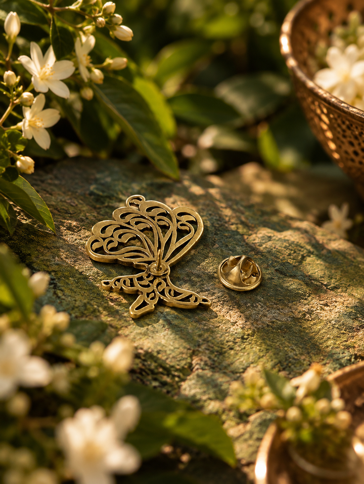 Mystic Rumi Brooch lapel pin Mens