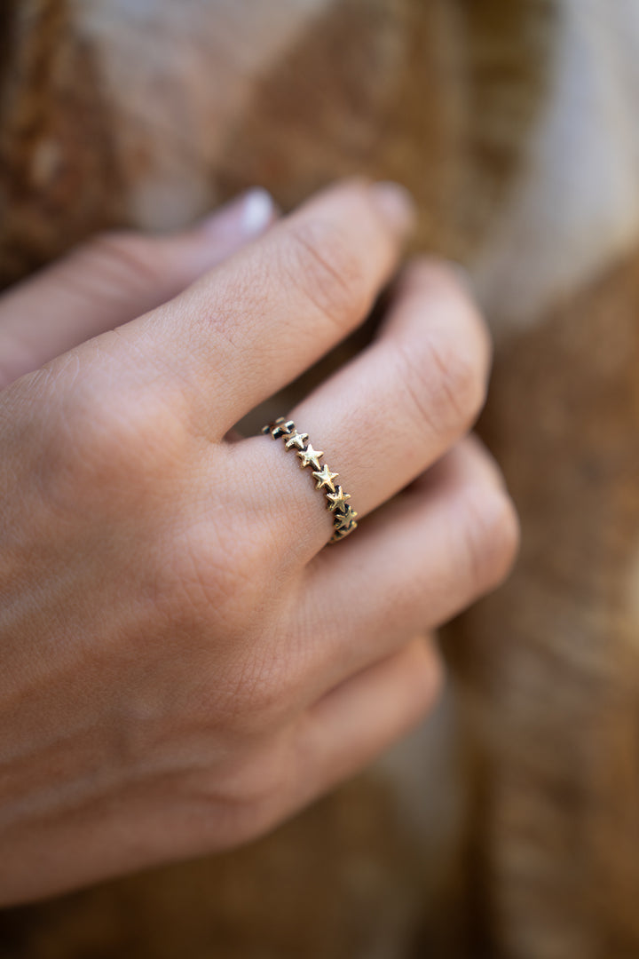 Starry Nights Brass Band. Size 5-8| Adjustable